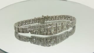 Antique Platinum and Diamond bracelet