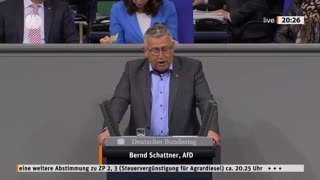 Bernd Schattner Rede vom 20.03.2024 – Steuervergünstigung für Agrardiesel