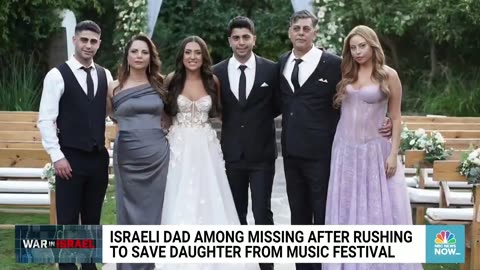 Israeli dad is missing after rushing to save daughter from festival attack