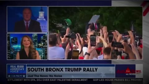 Follow-up of 8-10,000 Bronxites showing up for Trump!