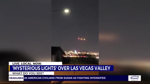 UFO Sighting in Las Vegas, Nevada - April 27, 2023