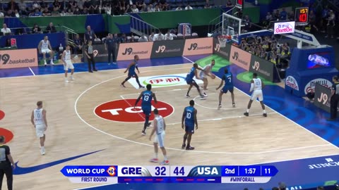 Greece 🇬🇷 vs USA 🇺🇸 | J9 Highlights | FIBA Basketball World Cup 2023