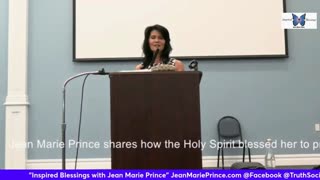 Speaker Jean Marie Prince at St. Agnes Church