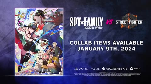 Street Fighter 6 - Official Spy x Family Code_ White Special Collaboration Anime Trailer