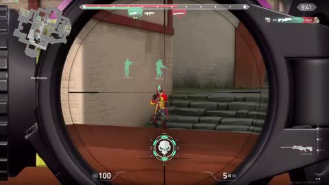 Valorant cool sniping operator clip