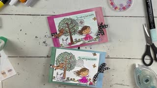 Stampin’ Up Butterflies and Forest Friends