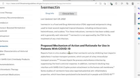 Ivermectin, Russel Brand warning rationalle