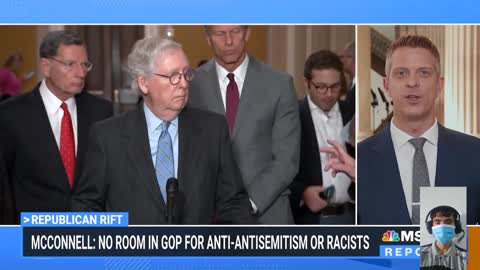 Mitch McConnell joined Democrats and the garbage media in attacking Donald Trump