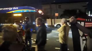 Staten Island Community Protesting Bus of Migrants in Midland Beach Pt 2