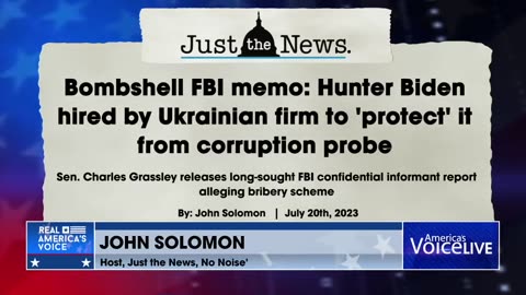 Sen. Grassley Releases Bombshell FBI Document Detailing Alleged Bribery Scheme