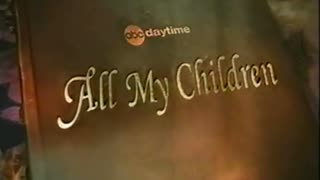 April 22, 2005 - Open to 'All My Children'