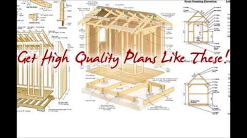 Shed Drawing Plans
