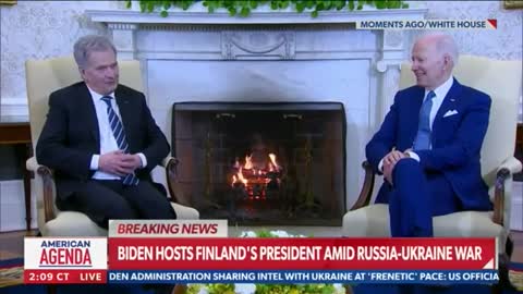 Finland President publicly HUMILIATES Biden during meeting