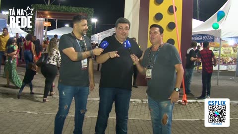 Cristiano Lopes e Edu Borges, visitaram o Festival Nordestino na Cidade de Itaguaí - RJ - PGM 042