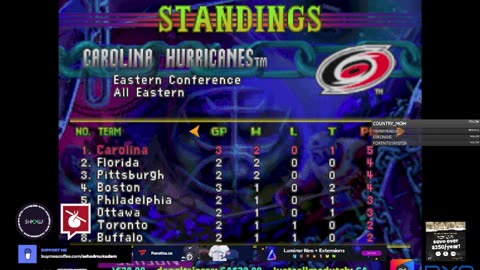 NHL Blades of Steel 99 - July 17, 2023 Gameplay