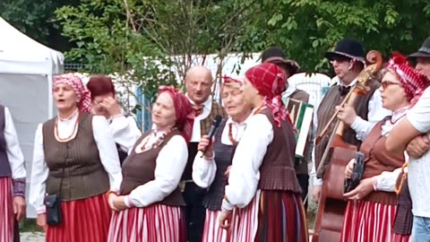 Traditional folk dance in Ostpreußen