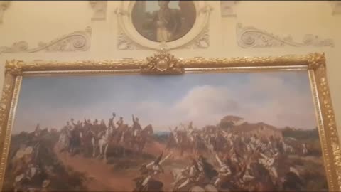 Painting of the Independence of Brazil - Ipiranga Museum, São Paulo, Brazil