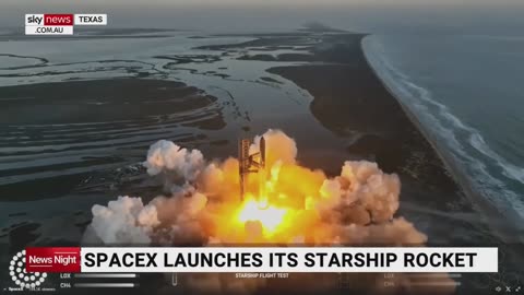 SpaceX launches second Starship flight test