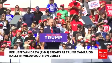 Jeff Van Drew At NJ Trump Rally- Modern Dems Do Not 'Represent The Democratic Party Of Our Parents'