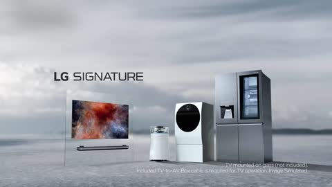 LG SIGNATURE WASHING MACHINE - The Art of Essence