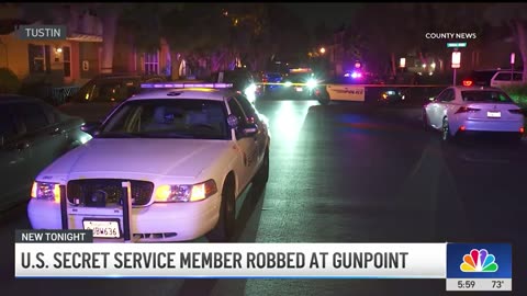 US Secret Service member robbed at gunpoint in Orange County