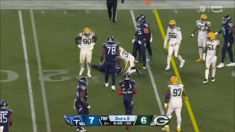 Green Bay Packers vs. Tennessee Titans Full Highlights 2nd QTR | NFL Week 10, 2022 part 9