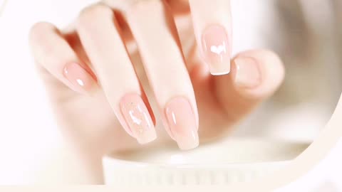 OPUIU Milky Peach Jelly Gel Nail Polish