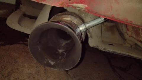 Modified exhaust pipe