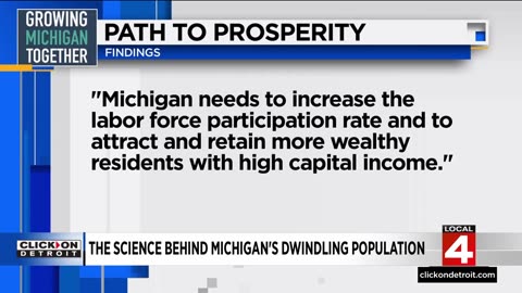 Experts call for action as population in Michigan dwindles