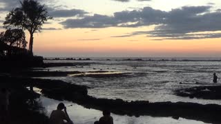 Kailua-Kona, HI — Kahalu'u Beach Park - Sunset