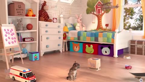 Little Kitten My Favorite Cat Play Fun Pet Care Game for Children