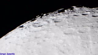 Clear & Close Up View of as much of the South Pole of the Moon that we can see ++