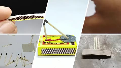 5 awesome tricks with matches you should try at your home