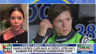 Danica Patrick received pushback for attending TPUSA event