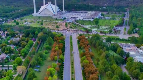 Islamabad blue area faisal masjid