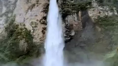 The beauty of Ngebul waterfall