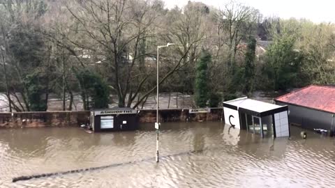 Storm Franklin floods parts of the UK