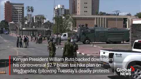 Kenya President Ruto withdraws controversial tax bill after deadly protests
