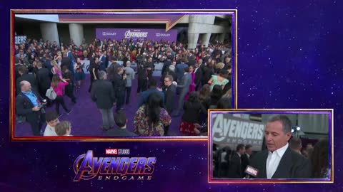 Bob Iger on the legacy of Marvel LIVE at the Avengers Endgame Premiere