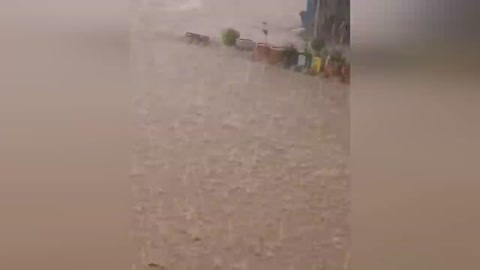 TWO CITIES WENT UNDER WATER, SEVERE FLOODING IN CENTRAL TURKEY