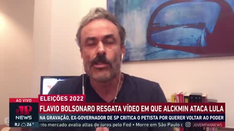 Flavio Bolsonaro rescues video that unmasks Alckmin's hypocrisy