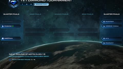 StarCraft 2 - Diamond Tournament (6 Rounds) - Game 4