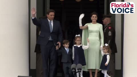 Florida's First Family Takes the Stage for Inauguration
