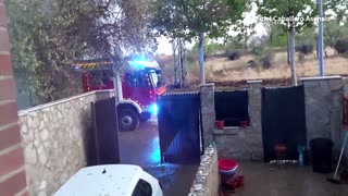 Flash floods surprise residents near Madrid