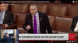 im glad Matt Rosendale Calls Out Maxine Waters By Name, needs to do more