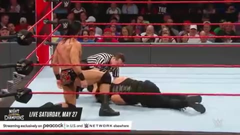 FULL MATCH _ Roman Reigns vs. Drew McIntyre_ Raw_ May 6_ 2019