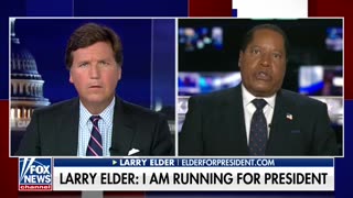 Tucker: Larry Elder Announces 2024 Presidential Run