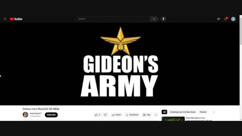 GIDEONS ARMY THURSDAY NIGHT 730 PM EST WITH JIMBO