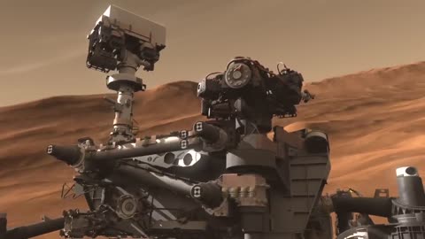 Mars Science Laboratory Curiosity Rover Animation