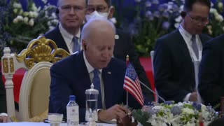Biden talks with Asian allies in Cambodia ahead of Xi Jinping meeting